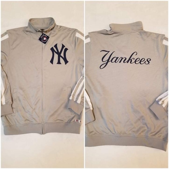 MEDIUM men's NY Yankees Track Jacket - Picture 1 of 9